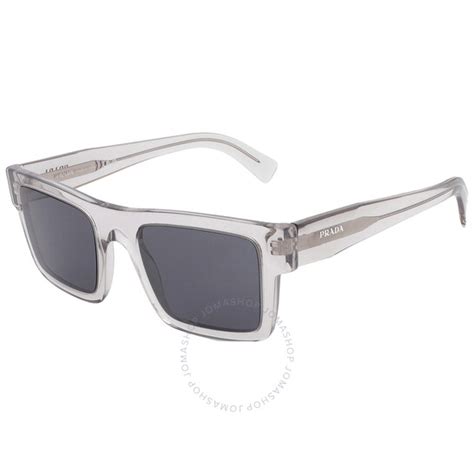 prada sunglasses classic|Prada PR 19WS 52 Dark Grey & Black Sunglasses .